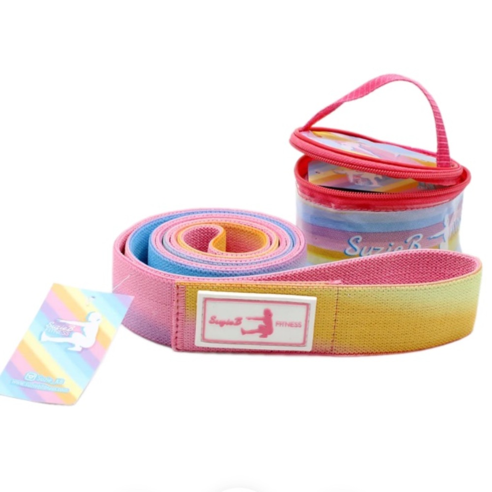 🆕 NWT RAINBOW LONG BAND by SuzieB Fitness